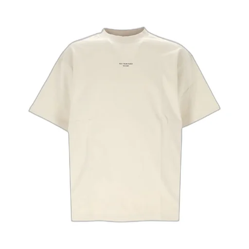 Drle De Monsieur Slogan Printed Crewneck T-Shirt