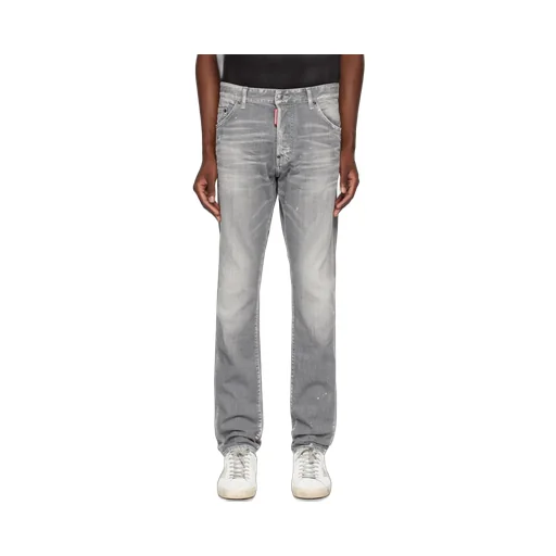 Dsquared2 Logo-Patch Distressed Jeans