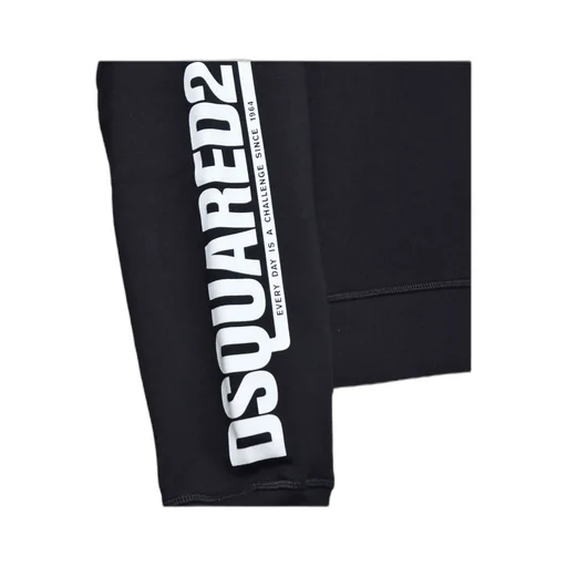 Dsquared2 Logo-Pirinted Drawstring Hoodie