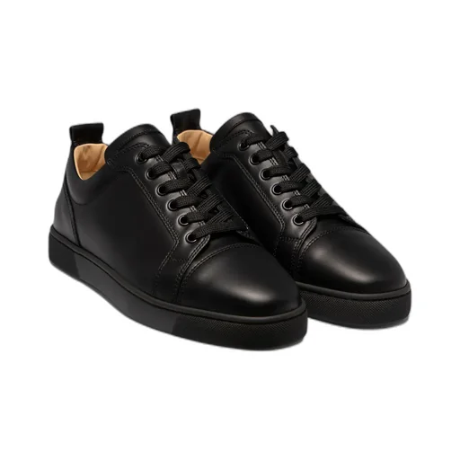 Christian Louboutin Louis Junior Flat Lace-Up Sneakers
