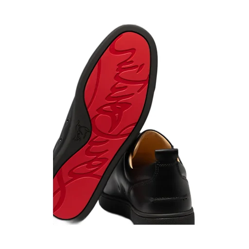 Christian Louboutin Louis Junior Flat Lace-Up Sneakers