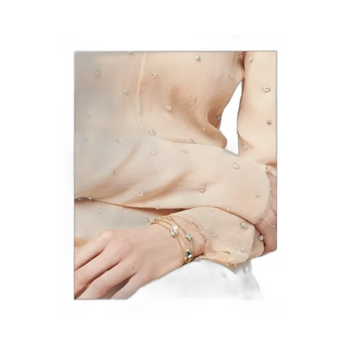 Metal Bracelet With Crystals