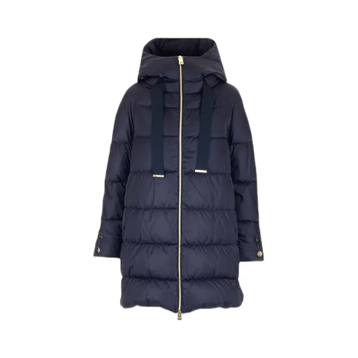 A-Shape Hooded Puffer Coat