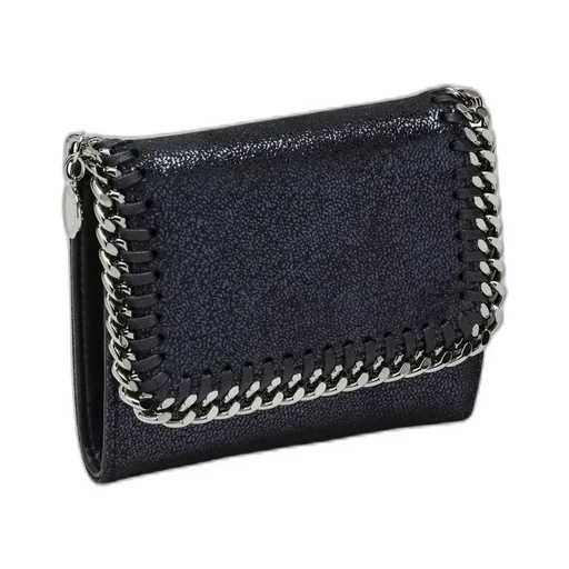 Stella Mccartney Chain Detailed Zip-Around Wallet