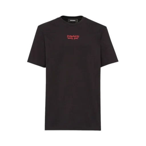 Dsquared2 Logo-Printed Crewneck T-Shirt