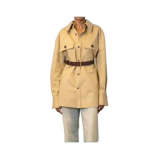 Straight-Point Collar Shirt