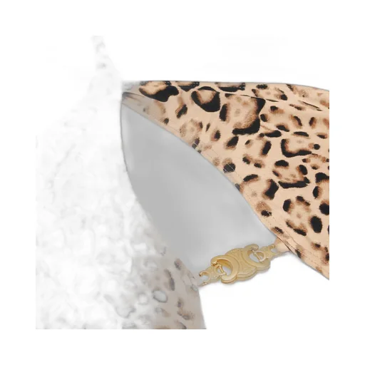Swimsuit In Leopard Print Matte Jersey