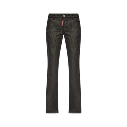 Dsquared2 Logo-Patch Flared Jeans