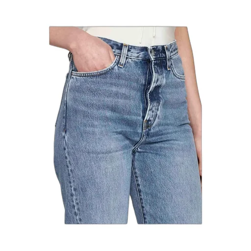 TotÊMe Logo Patch Straight-Leg Jeans