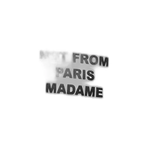 Drle De Monsieur Le T-Shirt Slogan T-Shirt