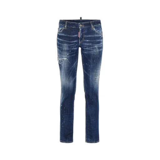 Dsquared2 Distressed Cropped Jeans