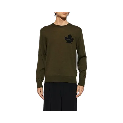 Dsquared2 Logo Detailed Sleeved Sweater