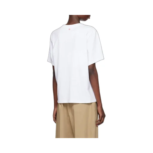 Victoria Beckham Text Printed Crewneck T-Shirt
