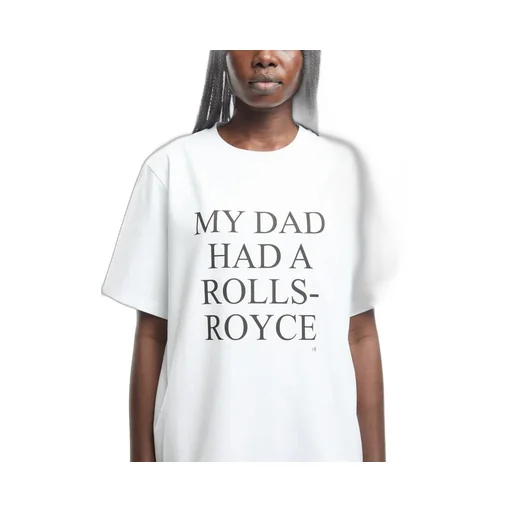 Victoria Beckham Text Printed Crewneck T-Shirt