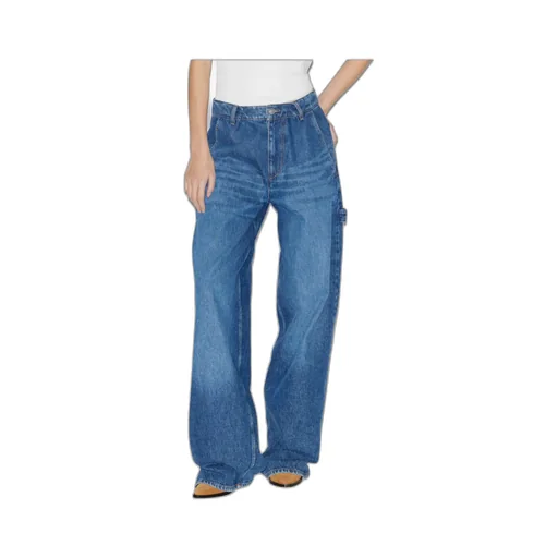 Isabel Marant ÉToile Wide Leg Cargo Jeans