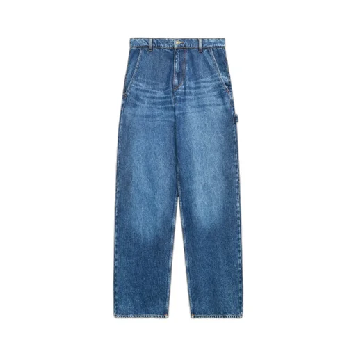 Isabel Marant ÉToile Wide Leg Cargo Jeans