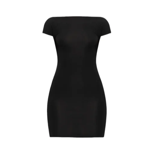 Open-Back Mini Dress