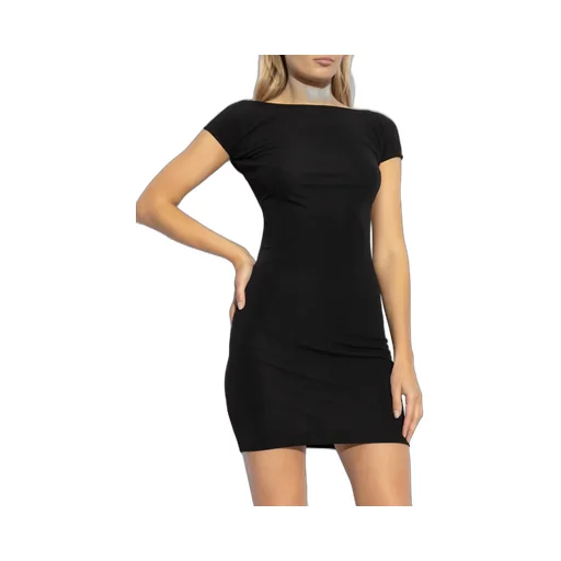 Open-Back Mini Dress