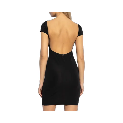 Open-Back Mini Dress