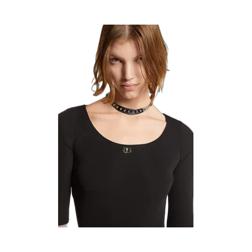 Dsquared2 Logo-Plaque Short-Sleeved Dress
