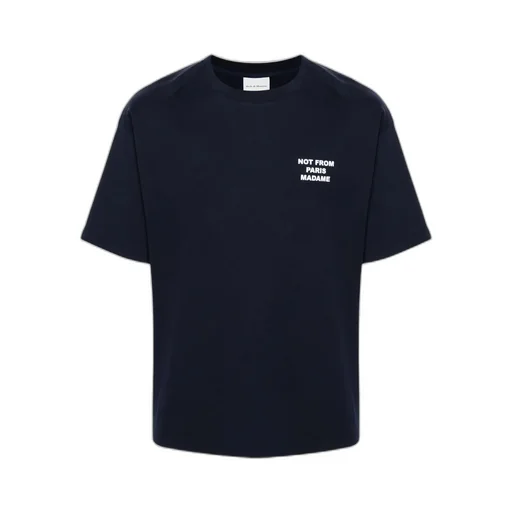 Slogan-Print Cotton T-Shirt