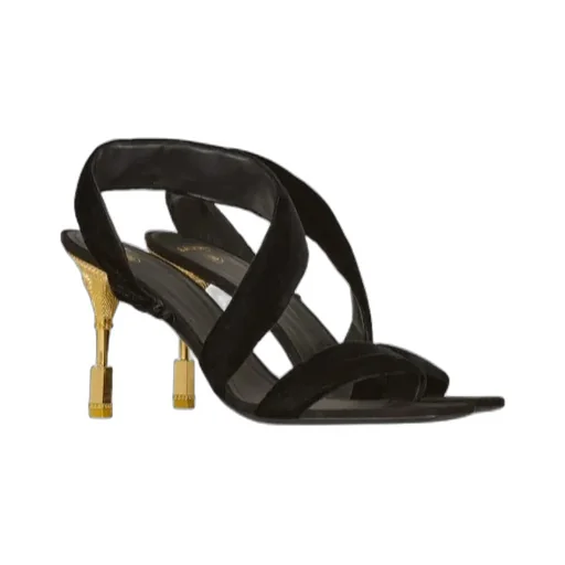 Open-Toed High-Heeled Sandals