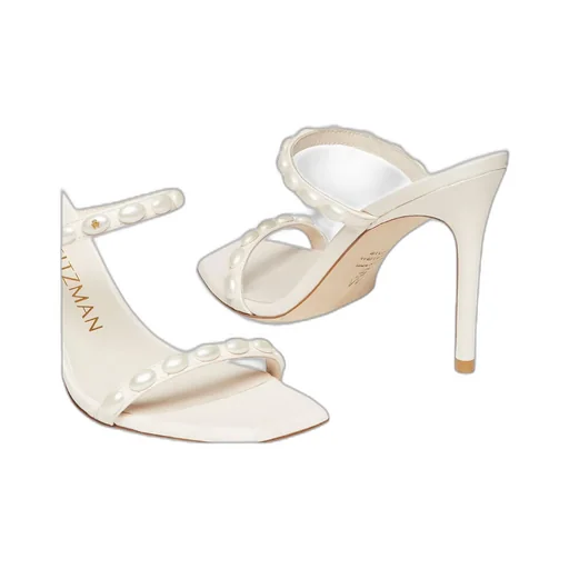 Aleena Pearlita 115Mm Leather Sandals