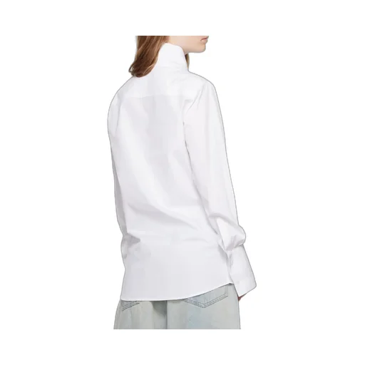 High-Neck Collar Shirt
