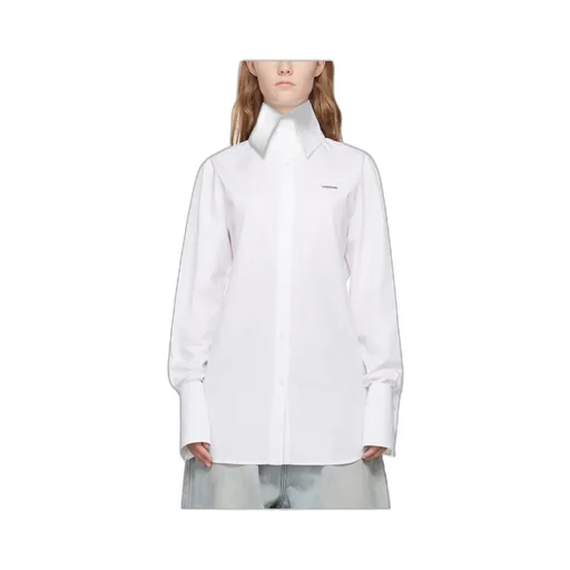 High-Neck Collar Shirt