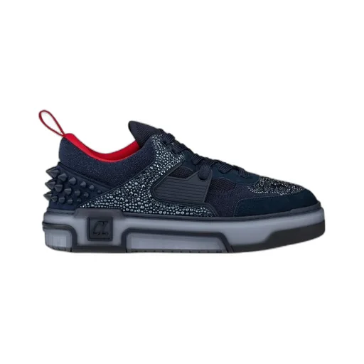 Christian Louboutin Astroloubi Strass Low-Top Sneakers