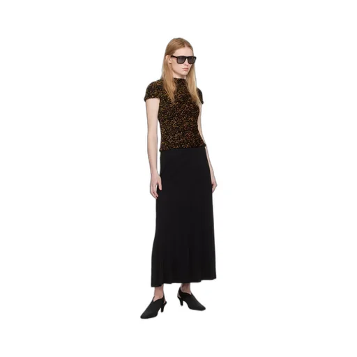 Tortoiseshell-Effect Chenille Top