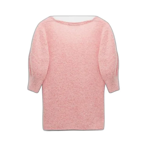 Brushed Fisherman's-Knit Top