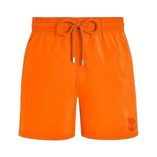 Elasticated-Waist Swim Shorts