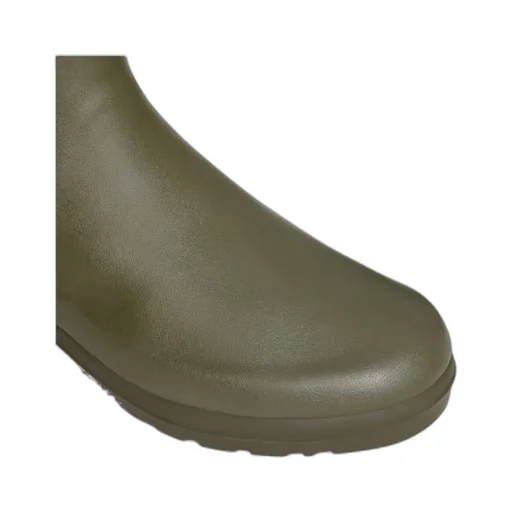 Mid Celine Rain Boots In Natural Rubber