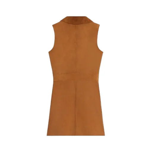 Mini Dress In Suede