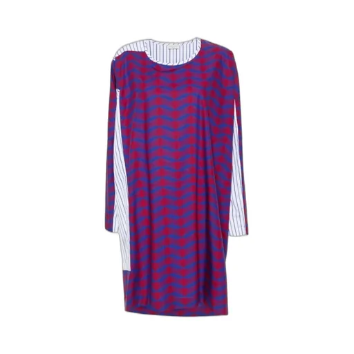 Stitched Long-Sleeved Dress
