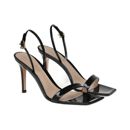 Square Head High Heel Sandals