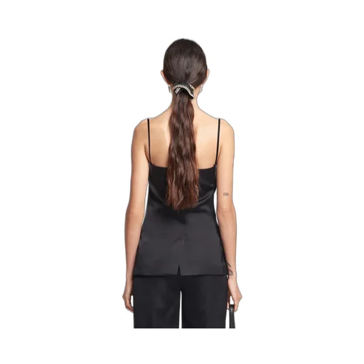 Nanushka Alessa Tailored Tech-Satin Vest