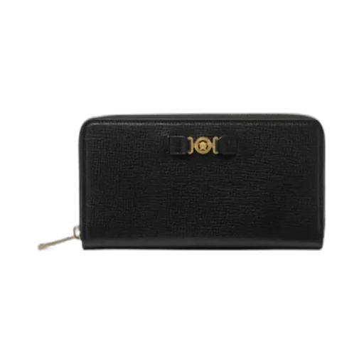 Versace Medusa Biggie Zipped Continental Wallet