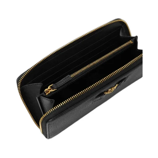 Versace Medusa Biggie Zipped Continental Wallet