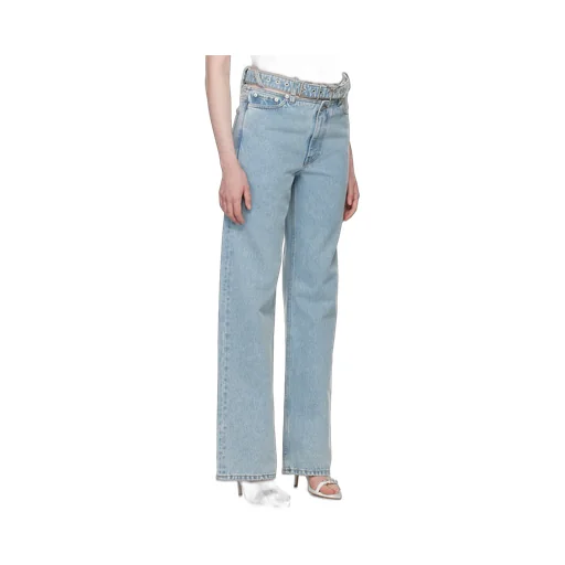 Evergreen Y Belted Jeans