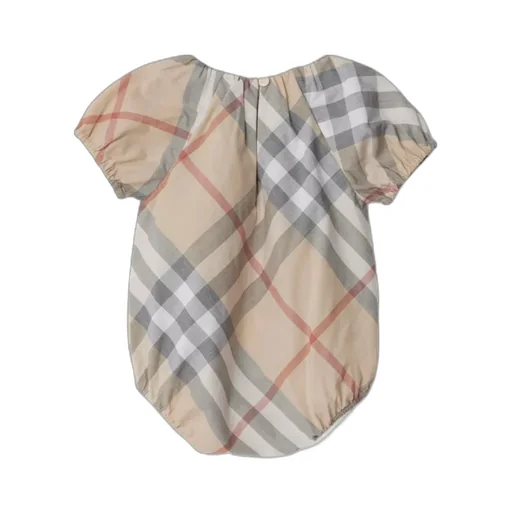 Burberry Kids Checked Three-Piece Baby Gift Set