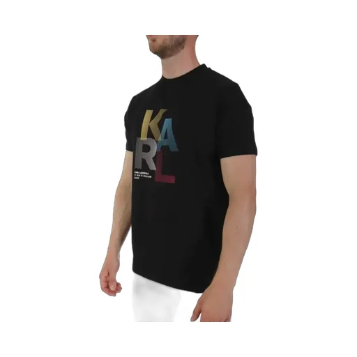 Round Collar Logo T-Shirt
