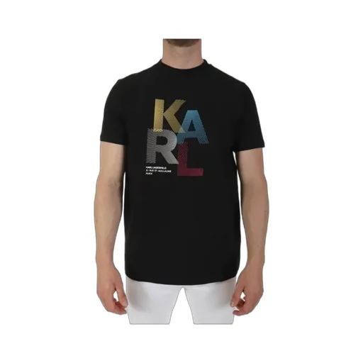 Round Collar Logo T-Shirt