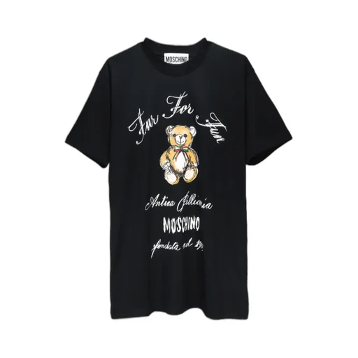 Round Collar Printed T-Shirt
