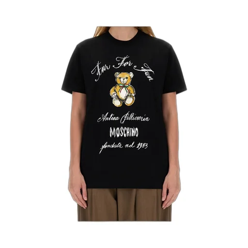 Round Collar Printed T-Shirt