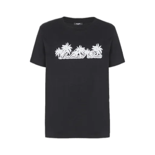 Balmain Signature Printed T-Shirt