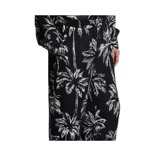 Balmain Palm Print Satin Pyjama Trousers