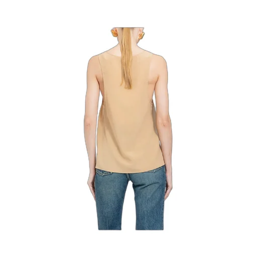 Saint Laurent Straight Hem Sleeveless Top