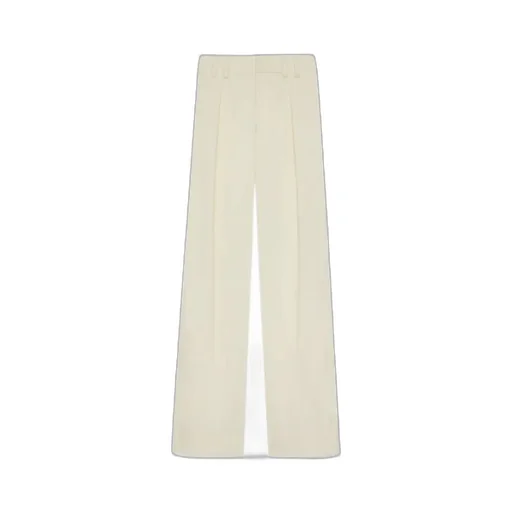 Pants In Cotton Sateen